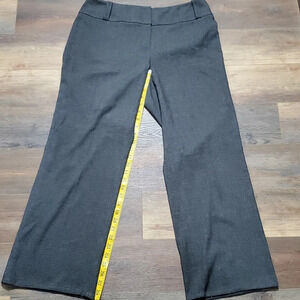 Atelier collection grey straight leg trouser pants